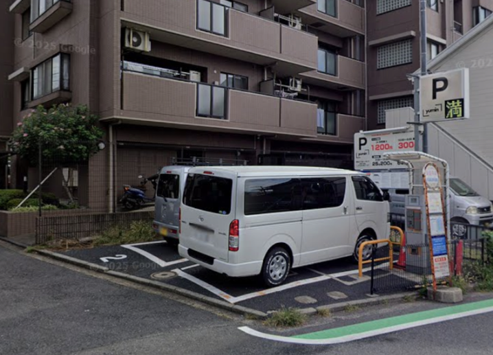 整備後のコインパーキング