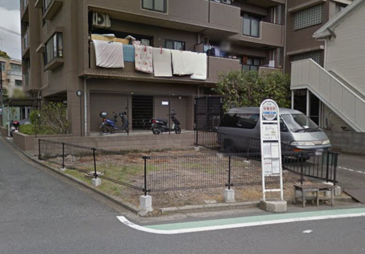 コインパーキング整備前の更地