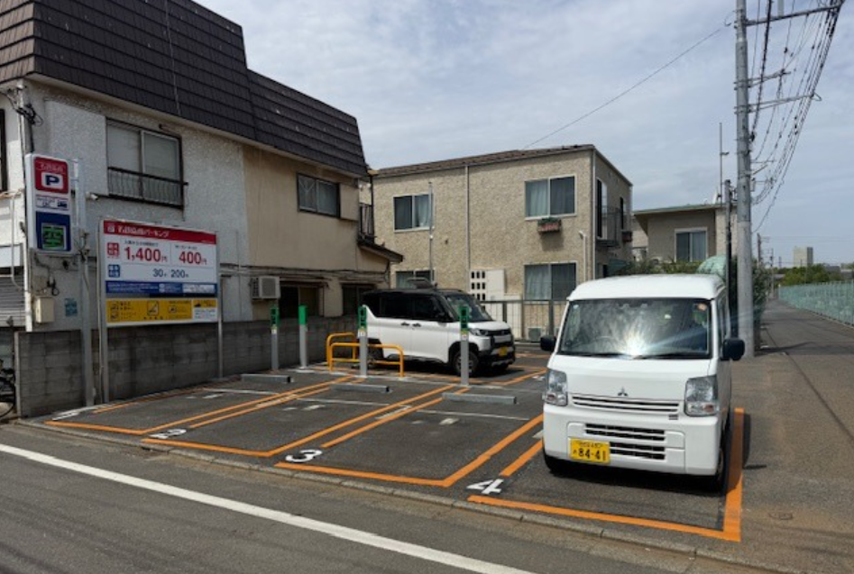 切替後のコインパーキング